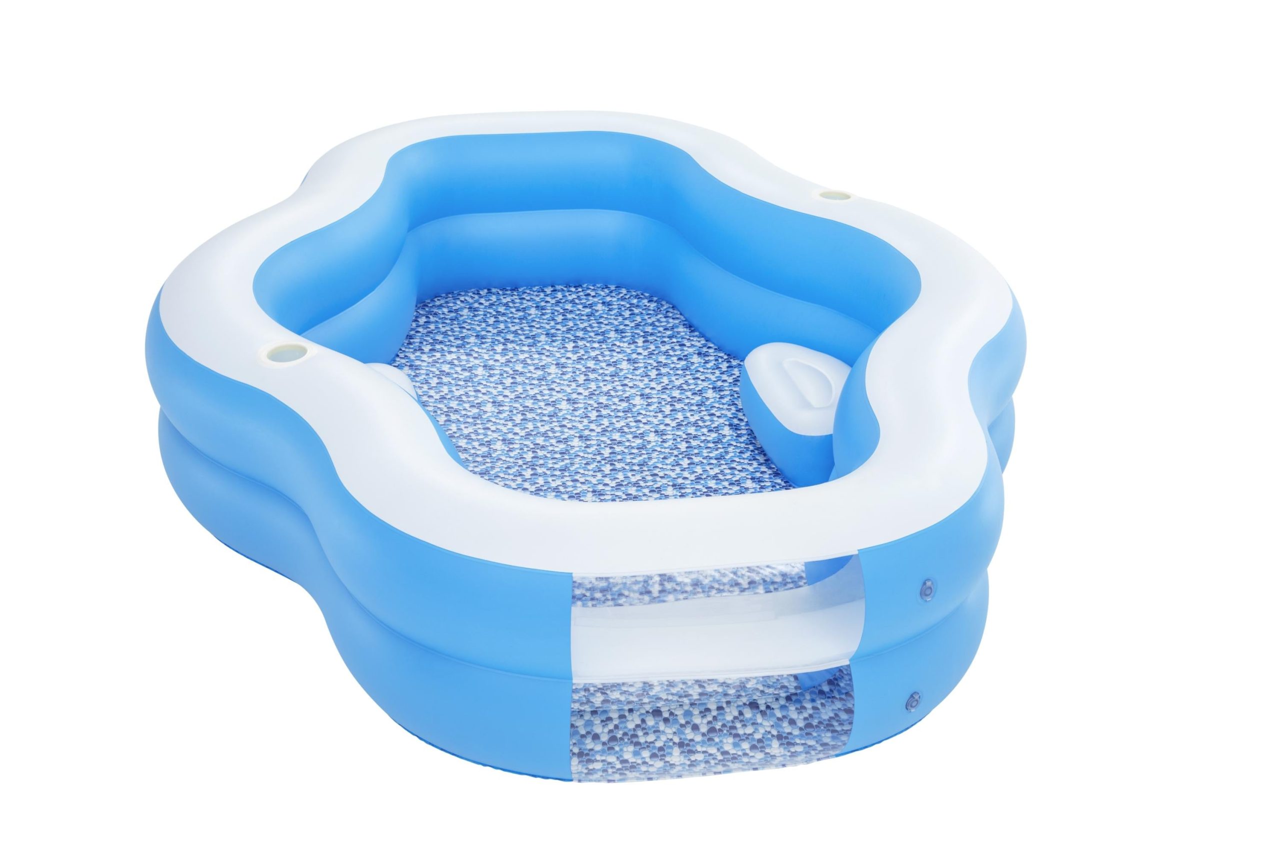 0745028c2c5dbebdd3120f4e81c6e55ff6d60c87 H2OGO! Splashview 8' Inflatable Family Pool With See-Through Window - Image 1