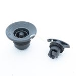 Air Valve Replacement for Drop Stitch Inflatable Hot Tubs and Stand-Up Paddleboards, Gray