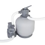Flowclear 1,000 gal. Sand Filter Pump Replacement, Gray