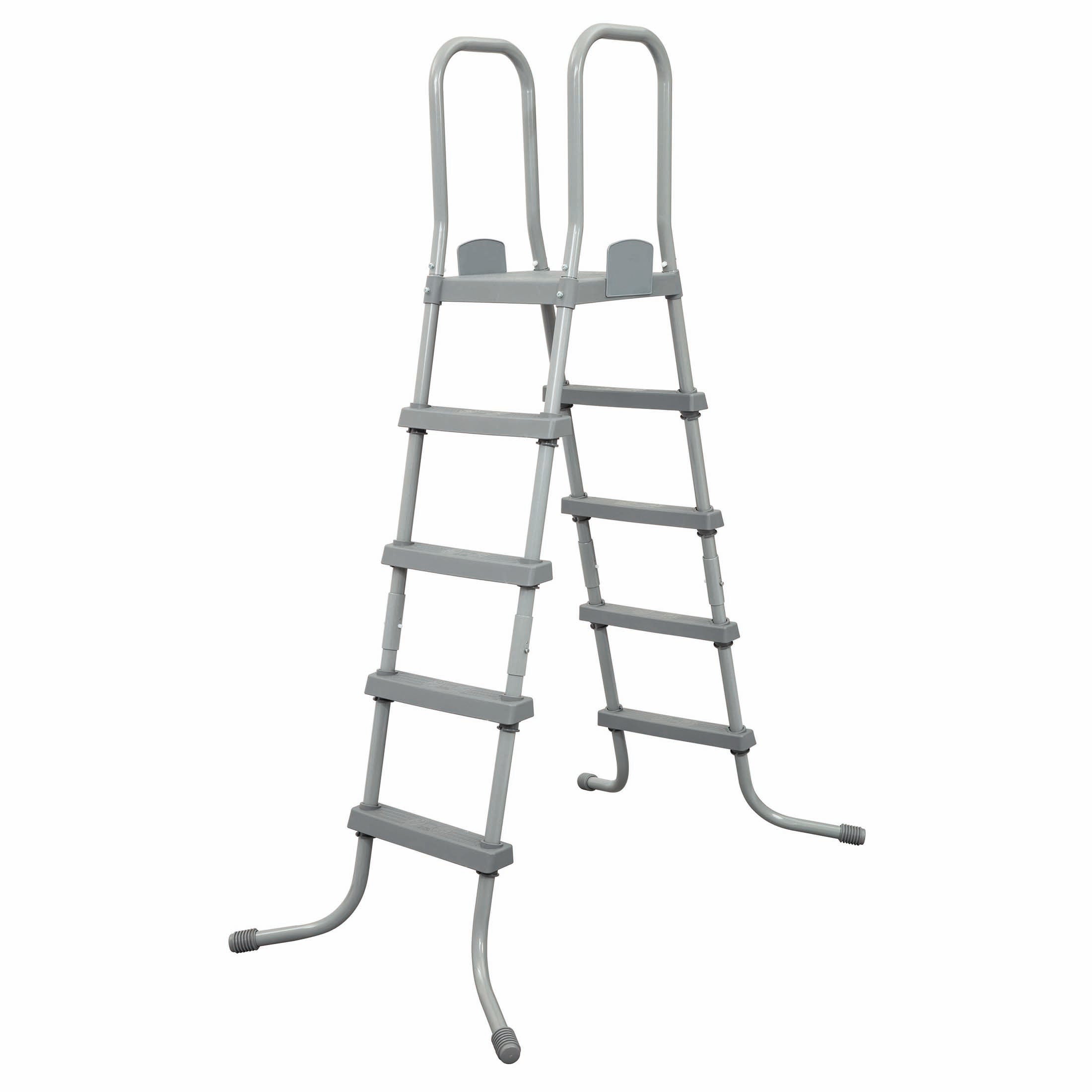 23d02d95302253f2d364364104945ef7dbeb39c9 Bestway Above Ground Pool Ladder Replacement, Gray - Image 1