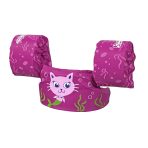 Puddle Jumper Purple Fabric Kids Deluxe Life Vest with Armbands - Image 8