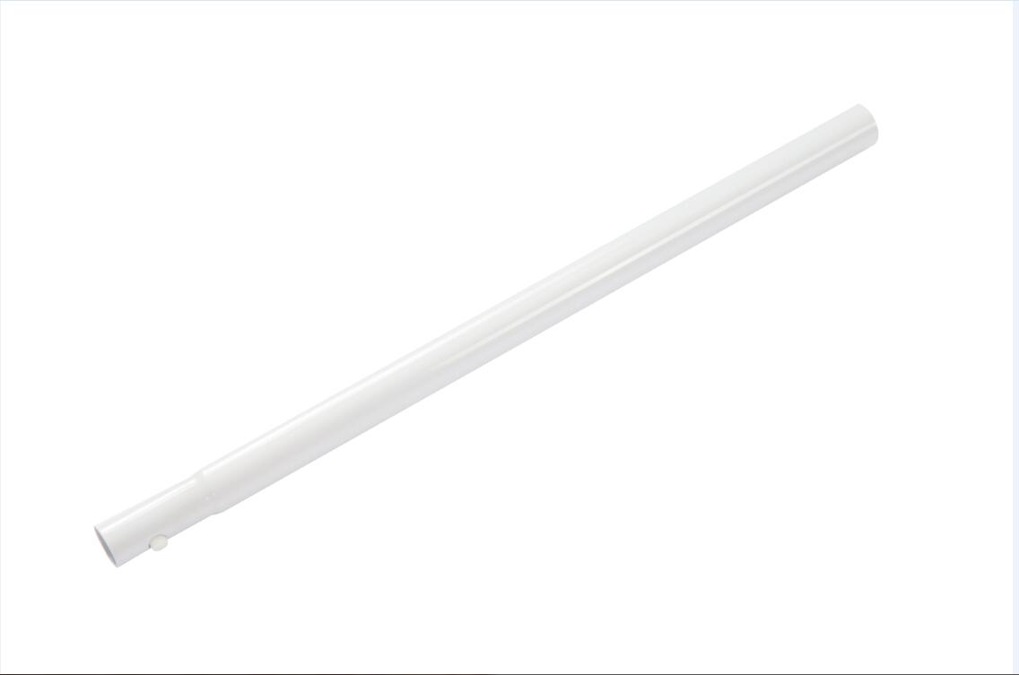 2bd3fdb84e40301662662434f1ac8002aed9295b Steel Pro Round Above Ground Pool Vertical Leg Replacement, White - Image 1