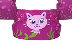 Puddle Jumper Purple Fabric Kids Deluxe Life Vest with Armbands - Image 2