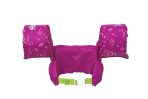 Puddle Jumper Purple Fabric Kids Deluxe Life Vest with Armbands