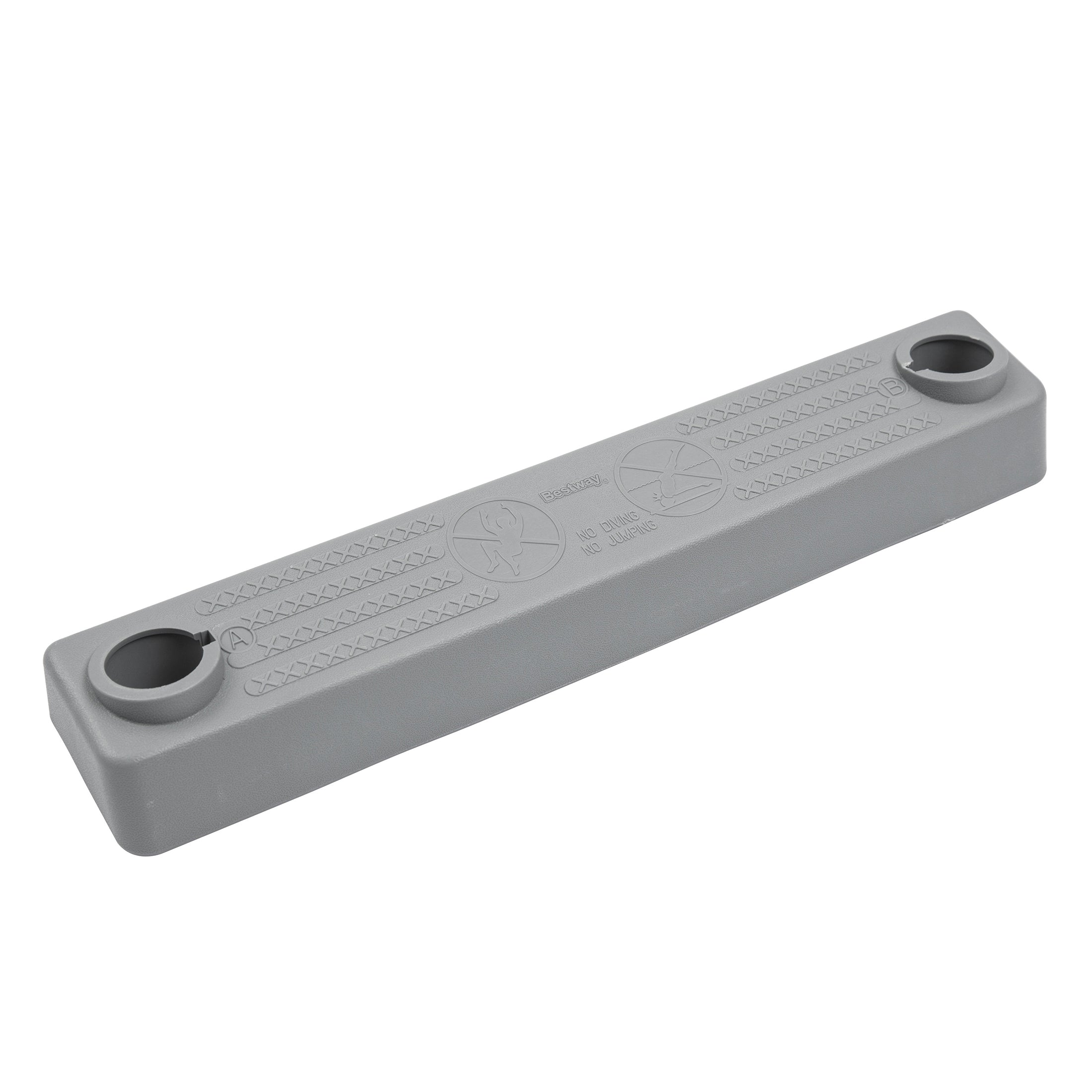 6794e39f813c31c45e5a520ec18fa672fcee9291 Above Ground Pool Ladder Step Replacement, Black Gray - Image 1