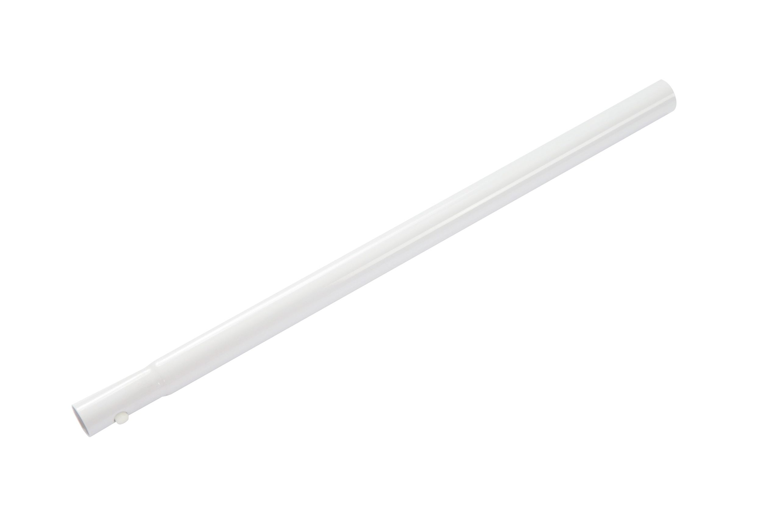 7497d923601c29b01c6a5bbb2441ac35d3fc7357 Steel Pro Round Above Ground Pool Vertical Leg Replacement, White - Image 1