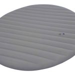 SaluSpa 77" x 28" Round Inflatable Hot Tub Cover, White