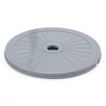 Above Ground Pool Skimmer Cover for Filter Pump Replacement, Gray