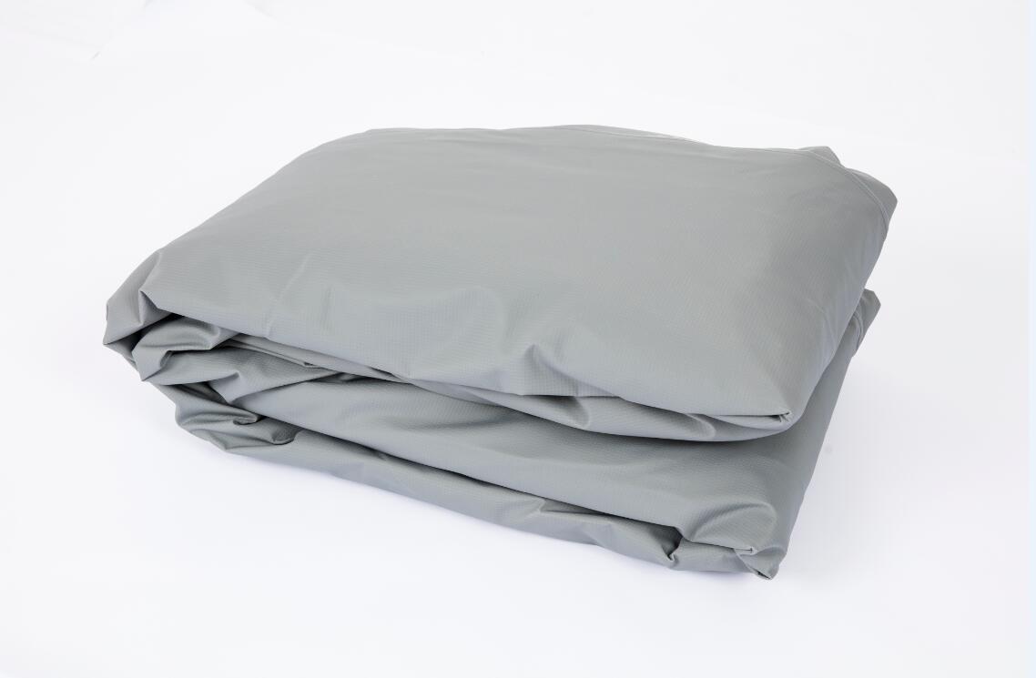 81b15a943e076c7c71d6fad7b8a0e9e6b2824596 Steel Pro MAX 15' x 48" Round Above Ground Pool Liner Replacement, Gray - Image 1