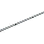 Coleman Power Steel 20' x 10' x 48" Swim Vista Series Oval Above Ground Pool Top Rail G Replacement, Light Gray