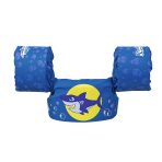 Puddle Jumper Blue Fabric Kids Life Vest with Armbands - Image 8
