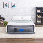 Bestway AlwayzAire Tough Guard Air Mattress Queen 20" with Built-in Dual Pump and Antimicrobial Coating