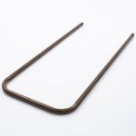 Power Steel Swim Vista Series 18' x 9' x 48" Oval Above Ground Pool U-Support Replacement, Brown