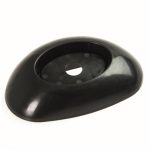 Power Steel and Steel Pro MAX Oval Above Ground Pool Vertical Leg Cap Replacement, Black