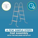 Bestway Above Ground Pool Ladder 42" - Image 6