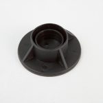 Power Steel & Steel Pro MAX Round & Oval Above Ground Pool Vertical Leg Cap Replacement, Black