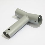 Coleman & Power Steel Above Ground Pool T-Connector Replacement, Gray