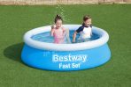 Bestway Fast Set 6’ x 20” Round Inflatable Pool - Image 4
