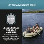 Hydro Force Voyager X3 Inflatable 3-Person Raft Set 9'8" - Image 6