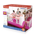 Fisher-Price Bouncesational Bounce House with Built-in Pump, Pink - Image 7