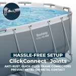 Bestway Steel Pro MAX Above Ground Pool Set 14' x 8'2" x 39.5"
