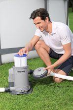 Bestway 2,500 gal. Above Ground Pool Filter Pump - Image 3