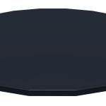 Power Steel, Hydrium and Steel Pro MAX 18' and 20' Round Above Ground Pool Cover Replacement, Black