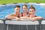 Bestway Steel Pro MAX 15' x 42" Round Above Ground Pool Set with LED Light - Image 6