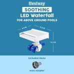 Bestway Soothing LED Pool Waterfall - Image 8