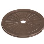 Above Ground Pool Skimmer Hose Attachment for Filter Pump Replacement, Brown