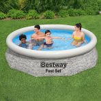 Bestway Fast Set 10’ x 26” Round Inflatable Pool Set - Image 5