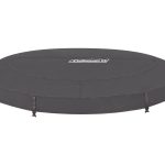 Coleman Miami AirJet Hot Tub Top Leatheroid Cover Replacement, Black