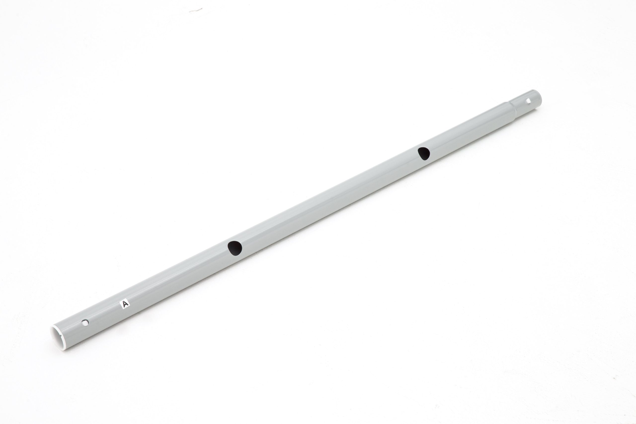c20c7b16f847dec80fd40a0fee24850d5223a048 Power Steel Oval Above Ground Pool Top Rail Replacement, Gray - Image 1