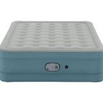 Bestway AlwayzAire Tough Guard Air Mattress Queen 18 in. with Rechargeable Pump and Antimicrobial Coating