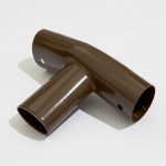 Power Steel Deluxe and Swim Vista Series Round Above Ground Pool T-Connector Replacement, Brown