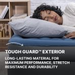 Bestway Tough Guard Air Mattress Twin 18" with Built-in AC Pump - Image 3
