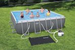 Flowclear 43'' x 67" Solar Powered Rectangular Pool Heating Pad for Above Ground Pools - Image 2
