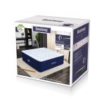 Bestway Tritech Fashion Flock Air Mattress Queen 20” with Built-in AC Pump and Antimicrobial Coating - Image 8