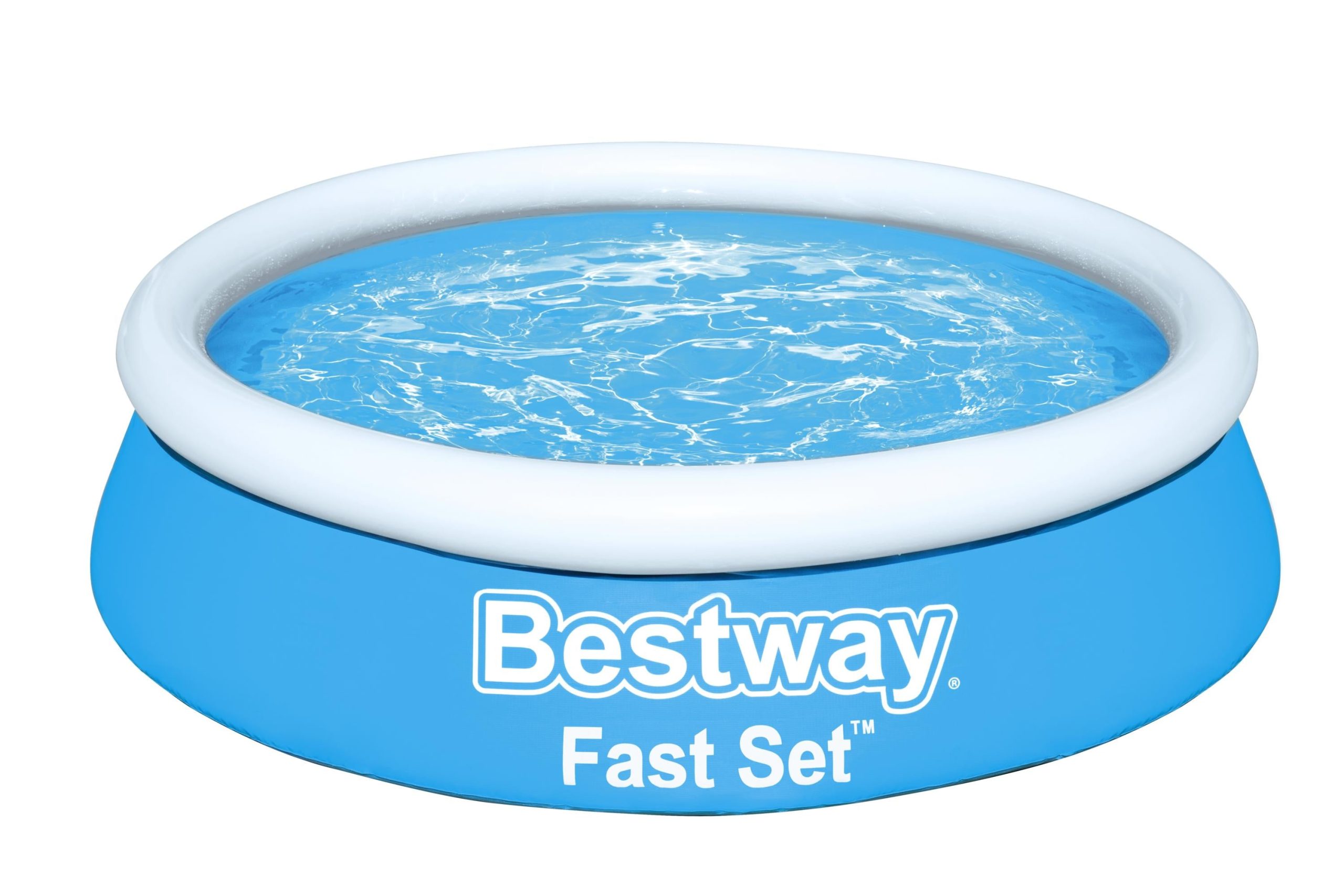 eb1972af3f48fd66c9b0a1d2192469c399ad6d80 Bestway Fast Set 6’ x 20” Round Inflatable Pool - Image 1