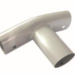 Power Steel and Steel Pro MAX Oval Above Ground Pool T-Connector F Replacement, Light Gray
