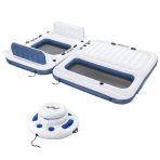 Hydro Force Bloc Party 8-Person Modular Inflatable Party Island and Floating Cooler - Image 3