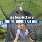 Bestway Xtreme Air 12 ft Outdoor Trampoline for Kids & Adults, No-Gap Enclosure, Foam-Padded Poles - Image 10