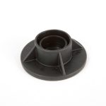 Power Steel & Coleman Oval Above Ground Pool Vertical Leg Cap Replacement, Black