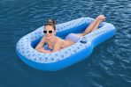 H2OGO! Comfort Plush Pool Lounge Float 70" - Image 5