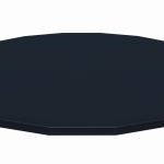 Coleman Power Steel 18' Round Above Ground Pool Cover Replacement, Black