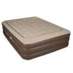 Coleman SupportRest 18" Queen Double-High Air Mattress with 120V Rechargeable Pump