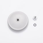 Above Ground Pool Filter Cap, Purge Valve & Valve Seal Replacement for 2,000 gal. Smart Touch Wi-Fi Cartridge Filter Pump, White