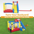 H2OGO! Slidetastic Kids Inflatable Mega Bounce Park - Image 4