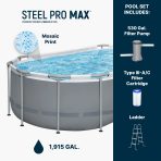 Bestway Steel Pro MAX Above Ground Pool Set 14' x 8'2" x 39.5" - Image 5