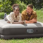 Coleman AlwayzAire Tough Guard Air Mattress Queen 14" with Rechargeable Dual Pump - Image 3